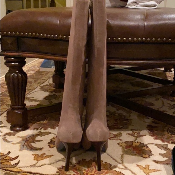 Cole Haan Nike Air Maria Sharapova suede boots 9B - Picture 3 of 11